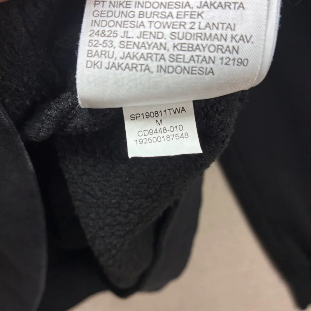 Jordan Seoul Hoodie Men M Black Pullover Jumpman Graphic Sweatshirt CD9448-010